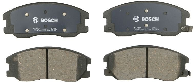 Top View of Front Disc Brake Pad Set BOSCH BC1264