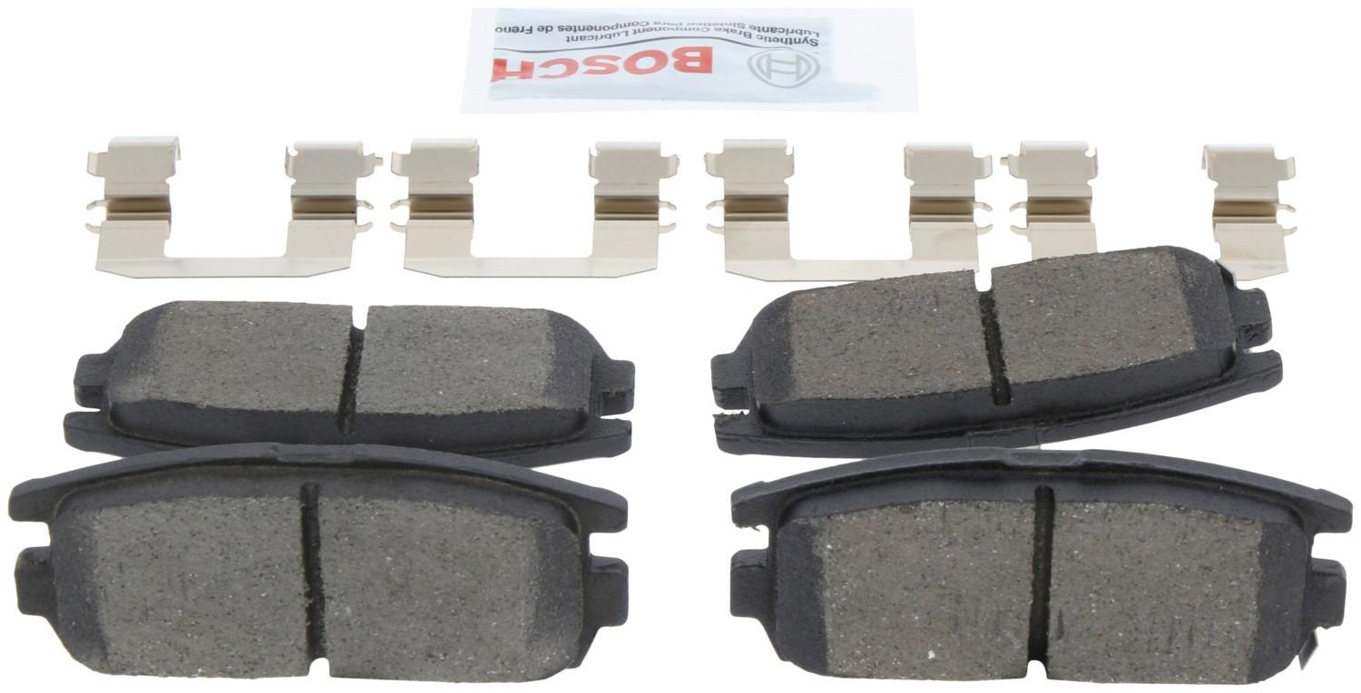 Back View of Rear Disc Brake Pad Set BOSCH BC1275