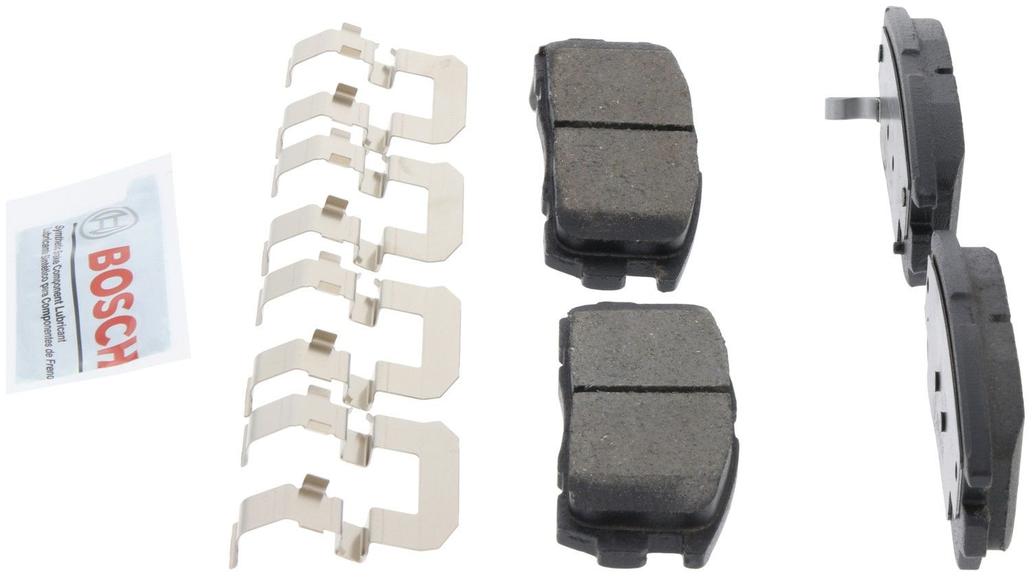 Left View of Rear Disc Brake Pad Set BOSCH BC1275