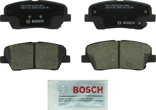 Top View of Rear Disc Brake Pad Set BOSCH BC1284