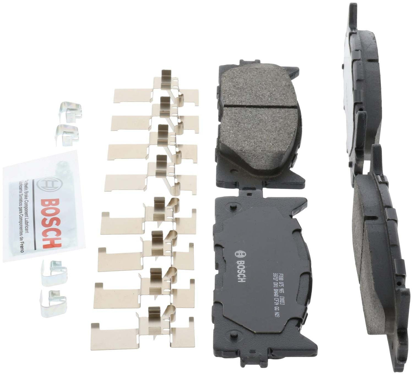 Left View of Front Disc Brake Pad Set BOSCH BC1293