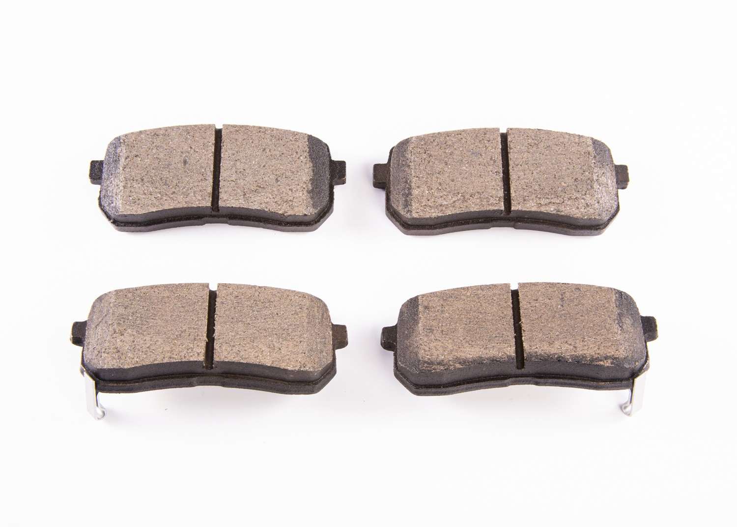 Bottom View of Rear Disc Brake Pad Set BOSCH BC1302