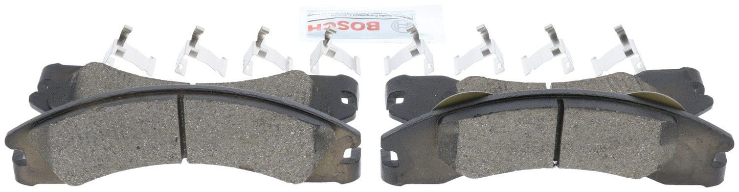 Back View of Rear Disc Brake Pad Set BOSCH BC1329