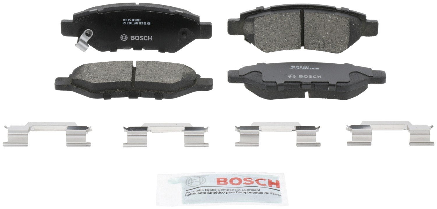 Front View of Rear Disc Brake Pad Set BOSCH BC1337