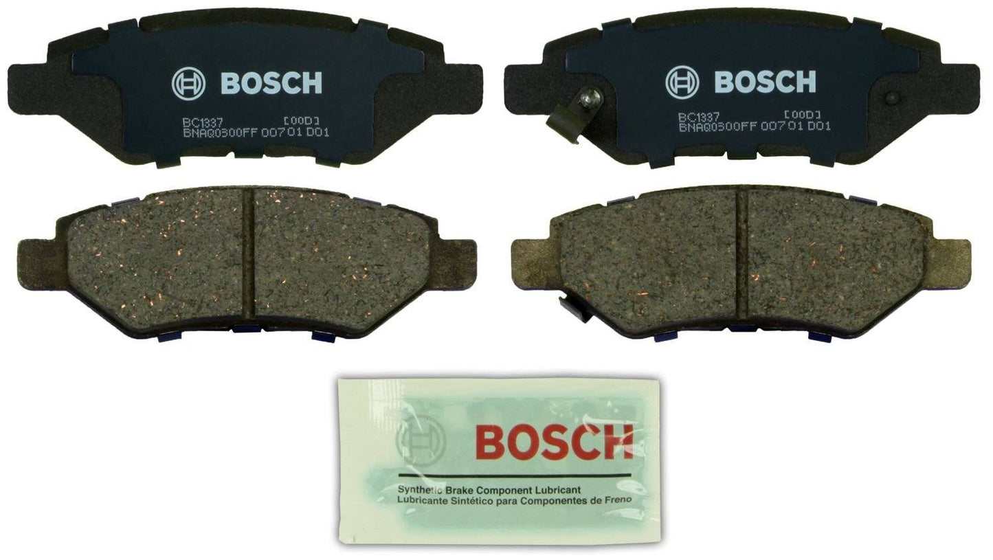 Top View of Rear Disc Brake Pad Set BOSCH BC1337