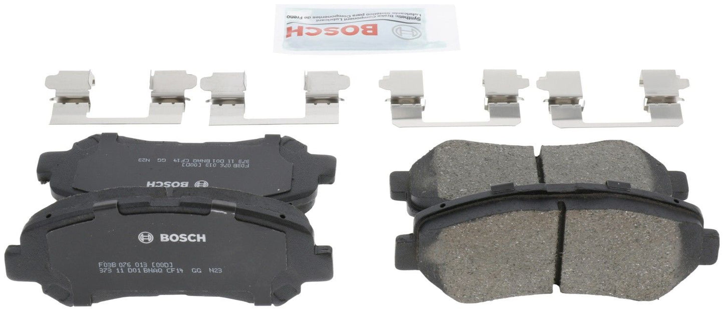 Back View of Front Disc Brake Pad Set BOSCH BC1338