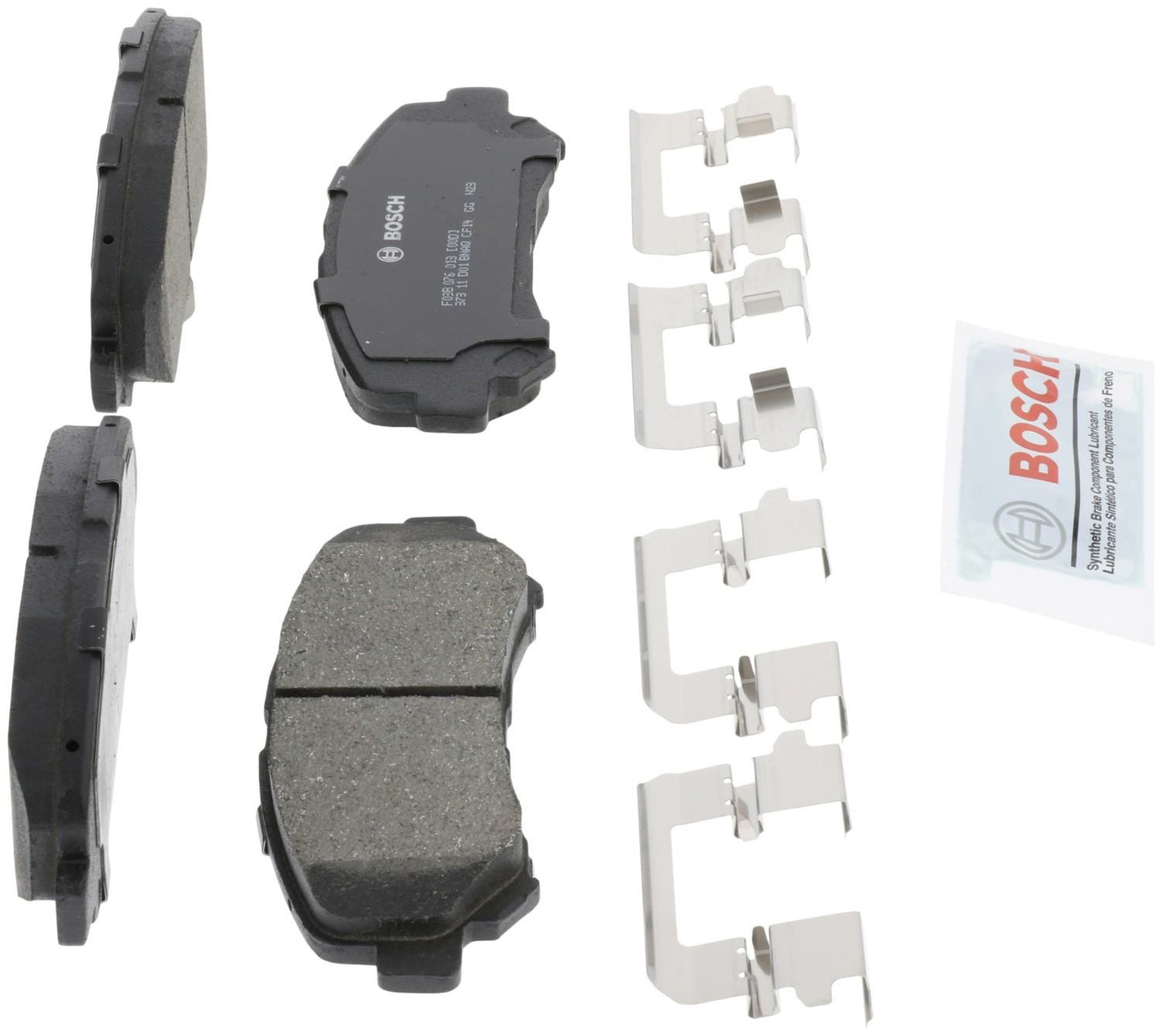 Right View of Front Disc Brake Pad Set BOSCH BC1338