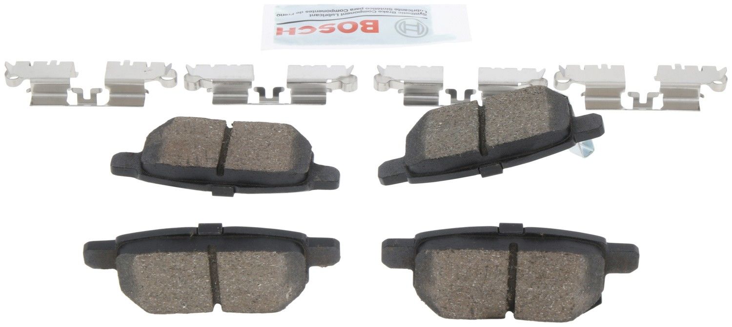 Back View of Rear Disc Brake Pad Set BOSCH BC1354