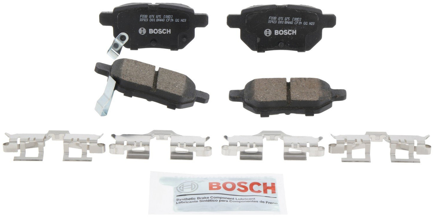 Front View of Rear Disc Brake Pad Set BOSCH BC1354