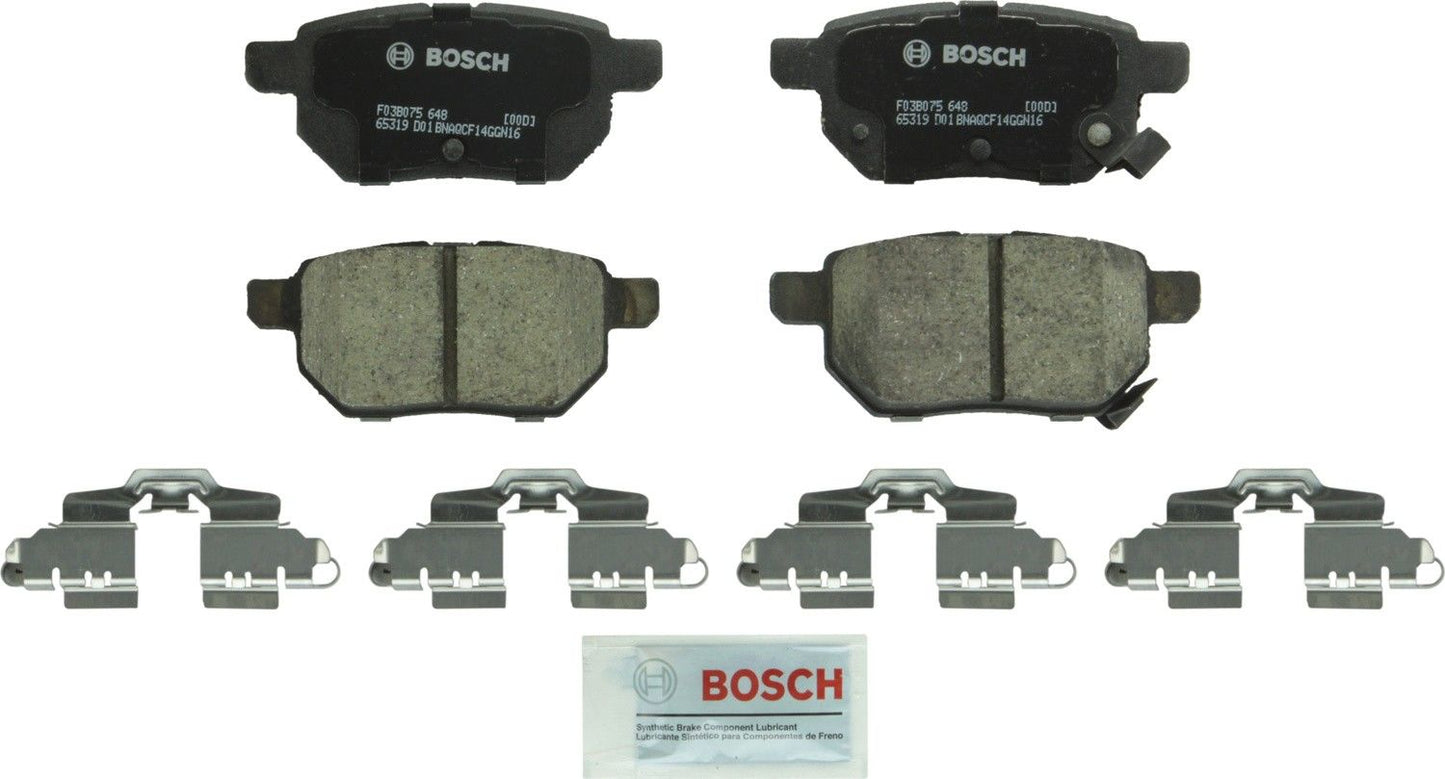 Top View of Rear Disc Brake Pad Set BOSCH BC1354