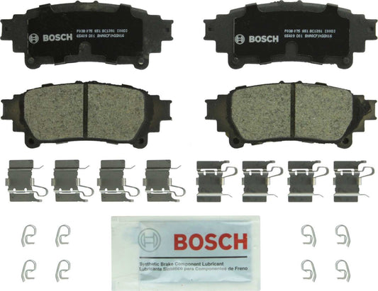 Top View of Rear Disc Brake Pad Set BOSCH BC1391