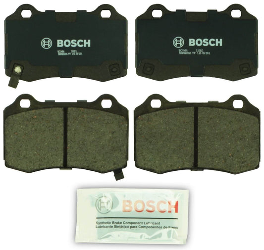 Top View of Rear Disc Brake Pad Set BOSCH BC1428