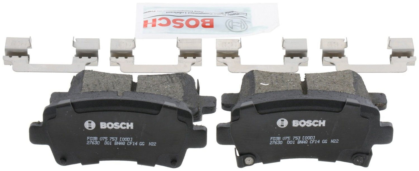 Back View of Rear Disc Brake Pad Set BOSCH BC1430