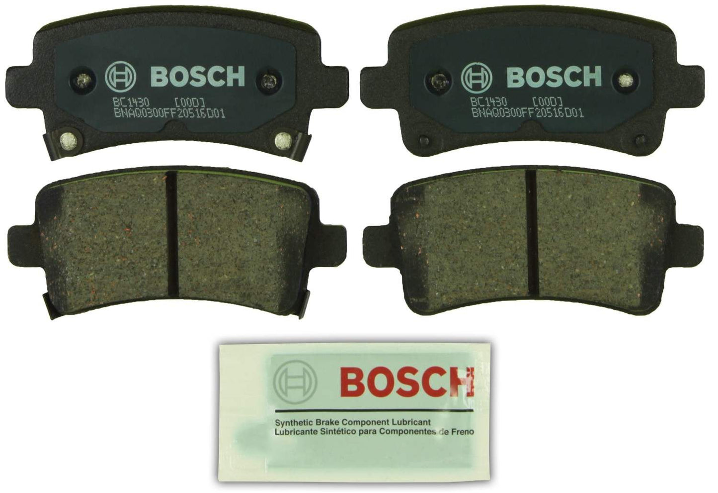 Kit View of Rear Disc Brake Pad Set BOSCH BC1430