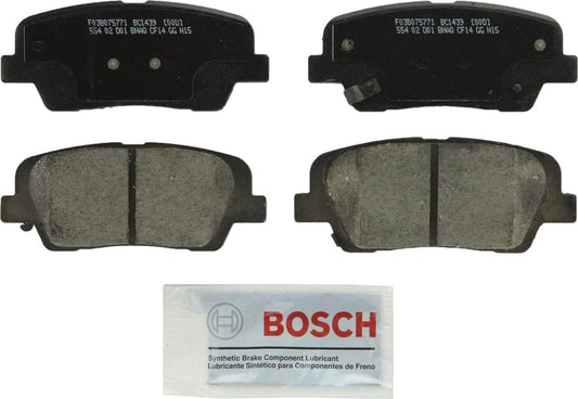 Top View of Rear Disc Brake Pad Set BOSCH BC1439