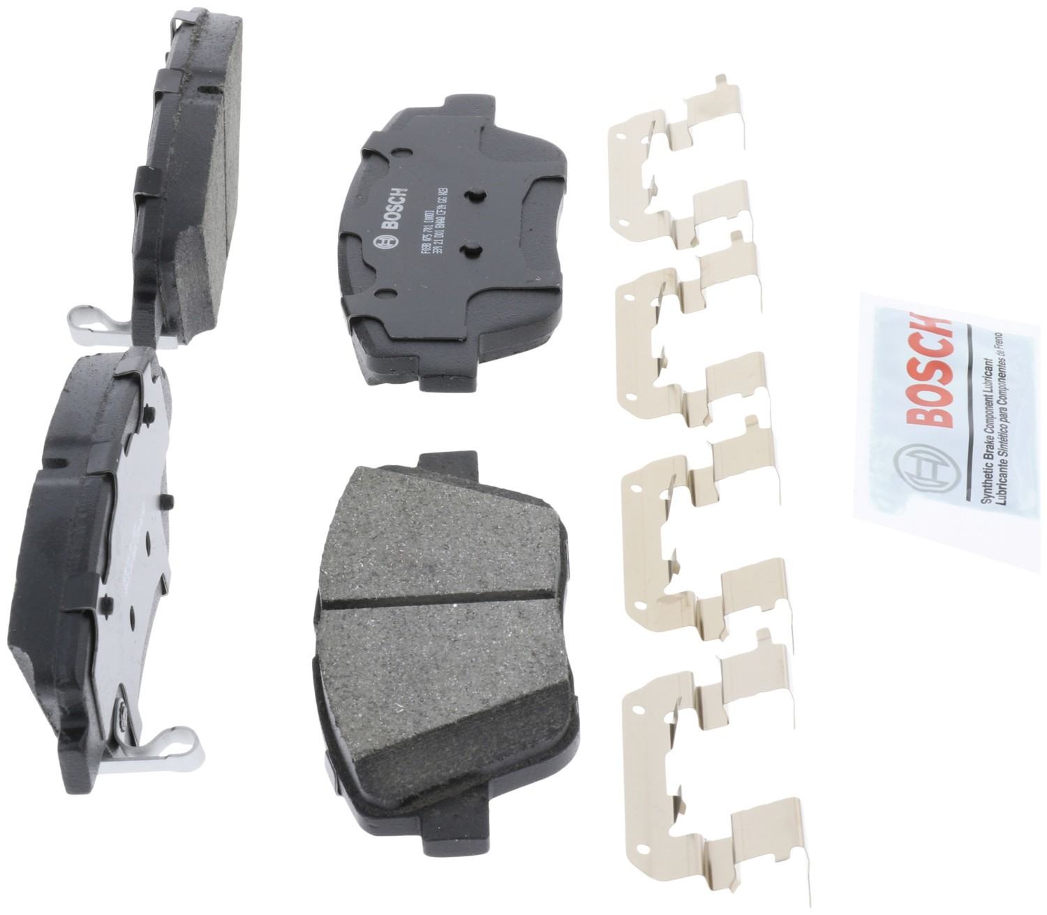 Right View of Front Disc Brake Pad Set BOSCH BC1444