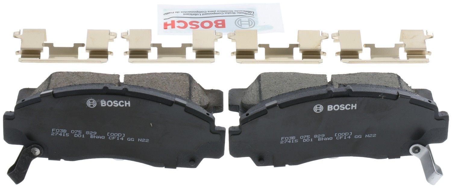 Back View of Front Disc Brake Pad Set BOSCH BC1506