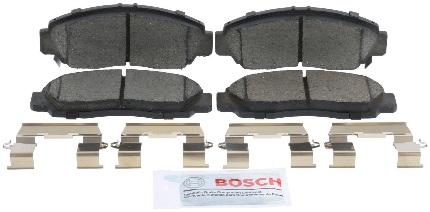 Front View of Front Disc Brake Pad Set BOSCH BC1506