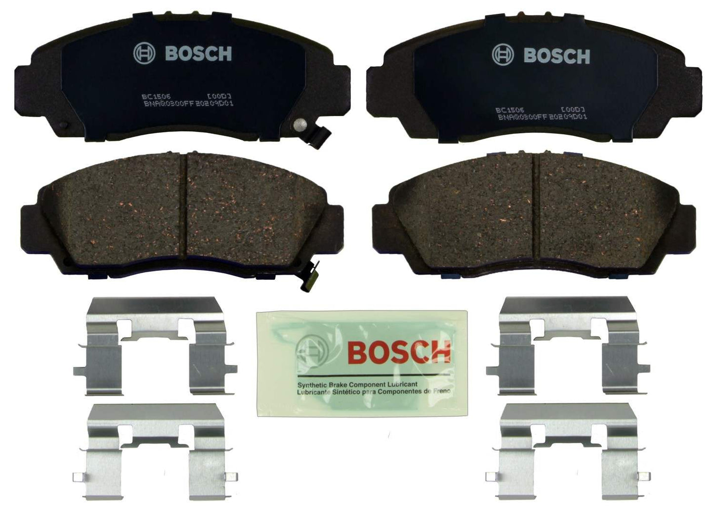 Kit View of Front Disc Brake Pad Set BOSCH BC1506