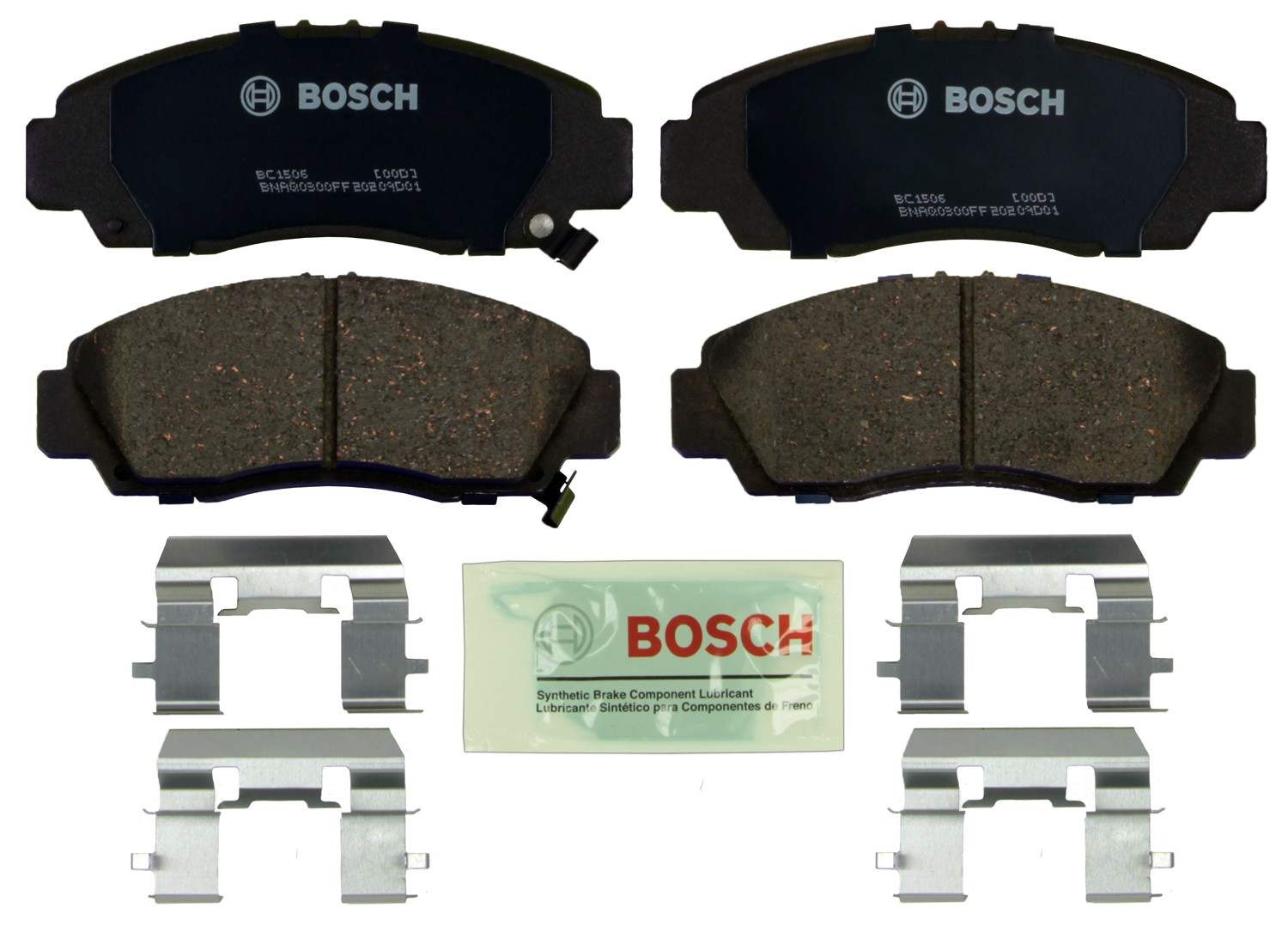 Kit View of Front Disc Brake Pad Set BOSCH BC1506