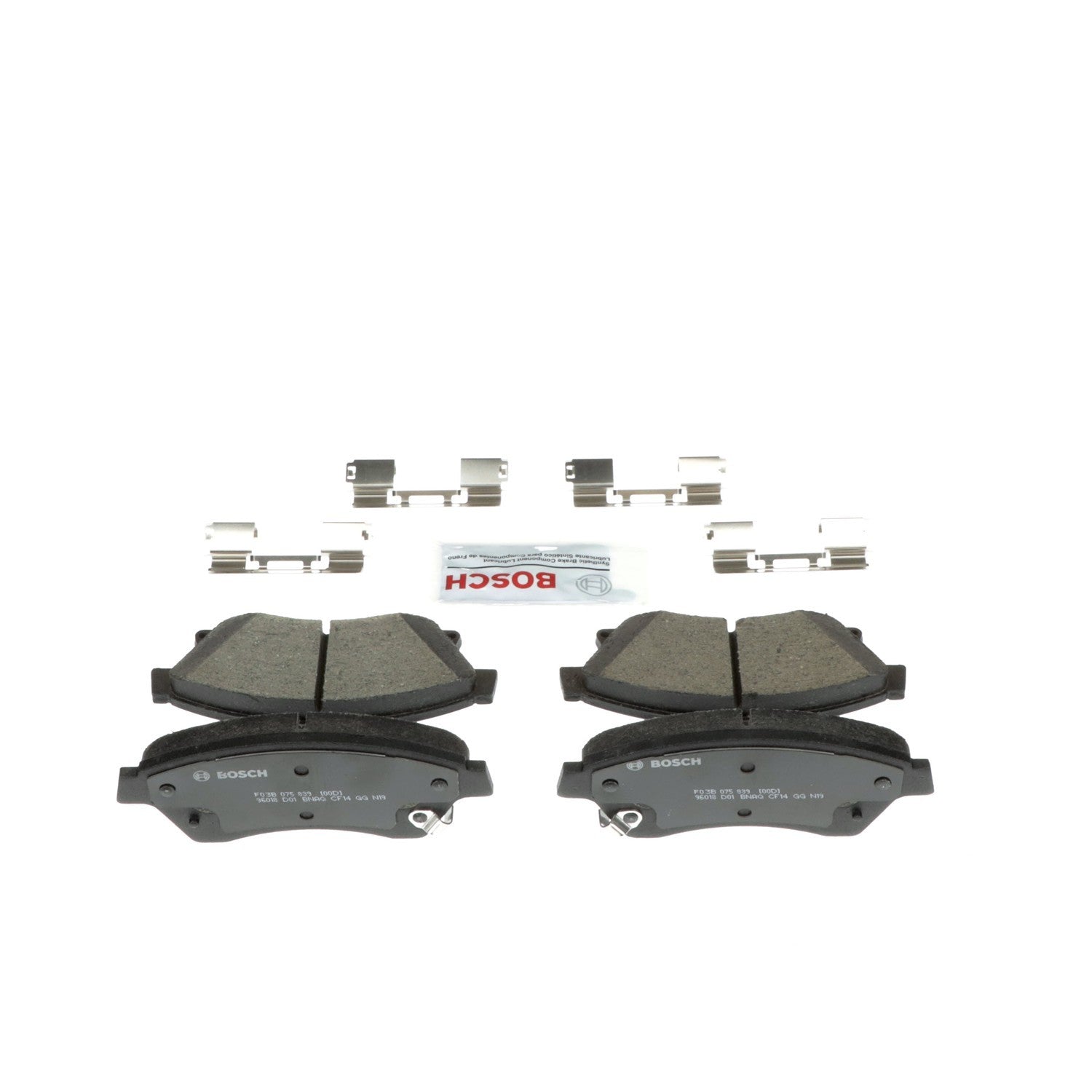 Right View of Front Disc Brake Pad Set BOSCH BC1522