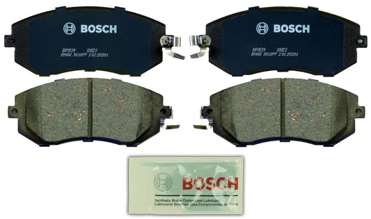 Top View of Front Disc Brake Pad Set BOSCH BC1539