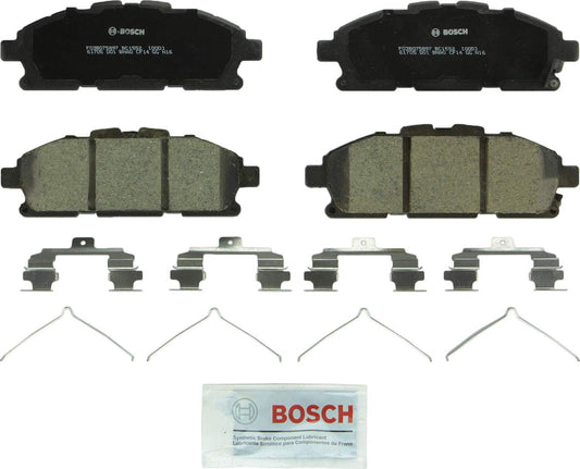 Top View of Front Disc Brake Pad Set BOSCH BC1552