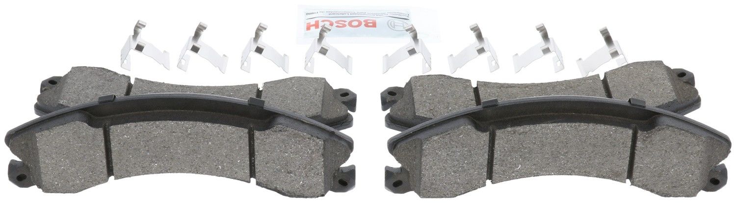 Back View of Rear Disc Brake Pad Set BOSCH BC1565A