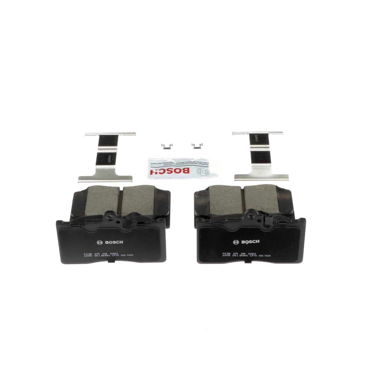 Right View of Front Disc Brake Pad Set BOSCH BC1586