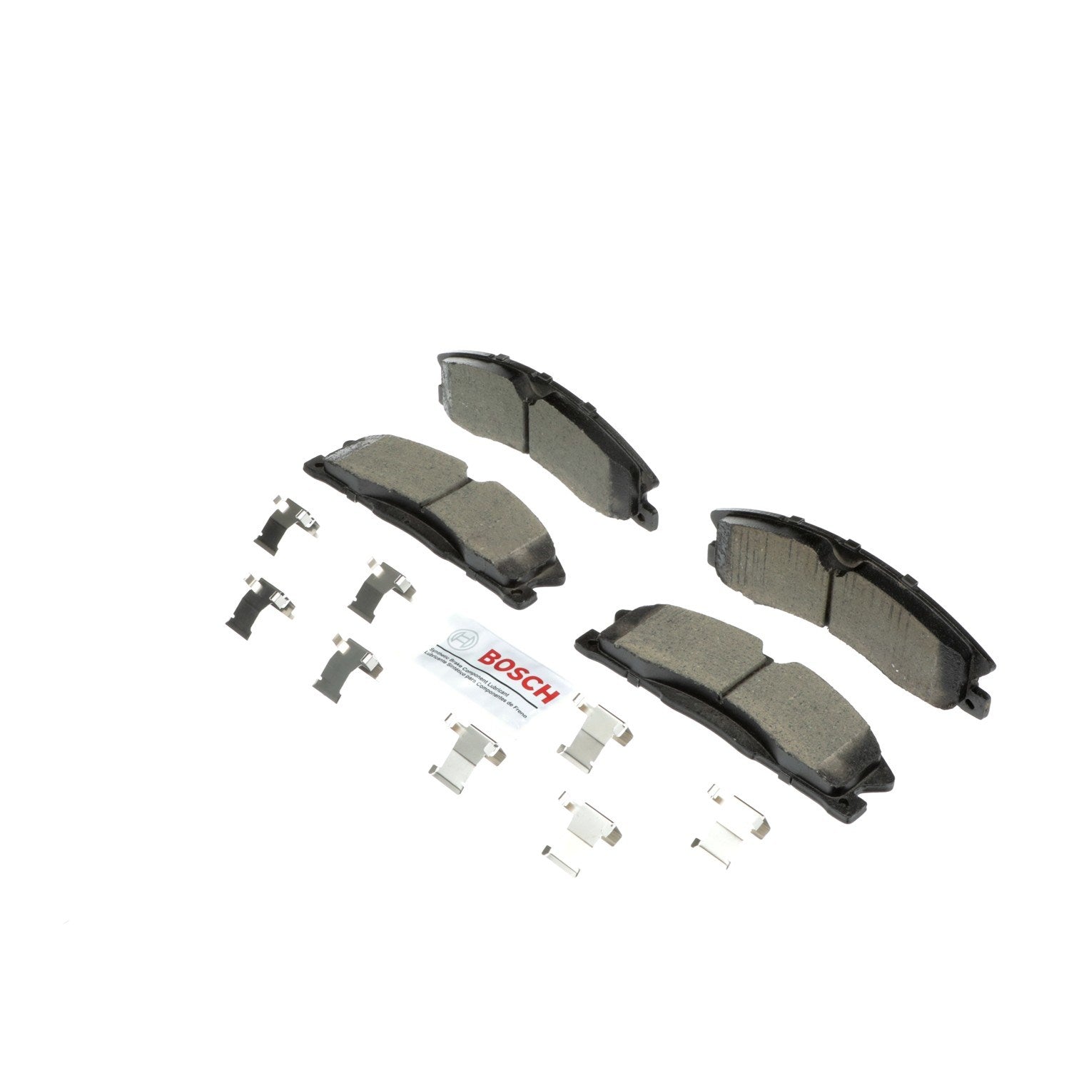 Back View of Front Disc Brake Pad Set BOSCH BC1611