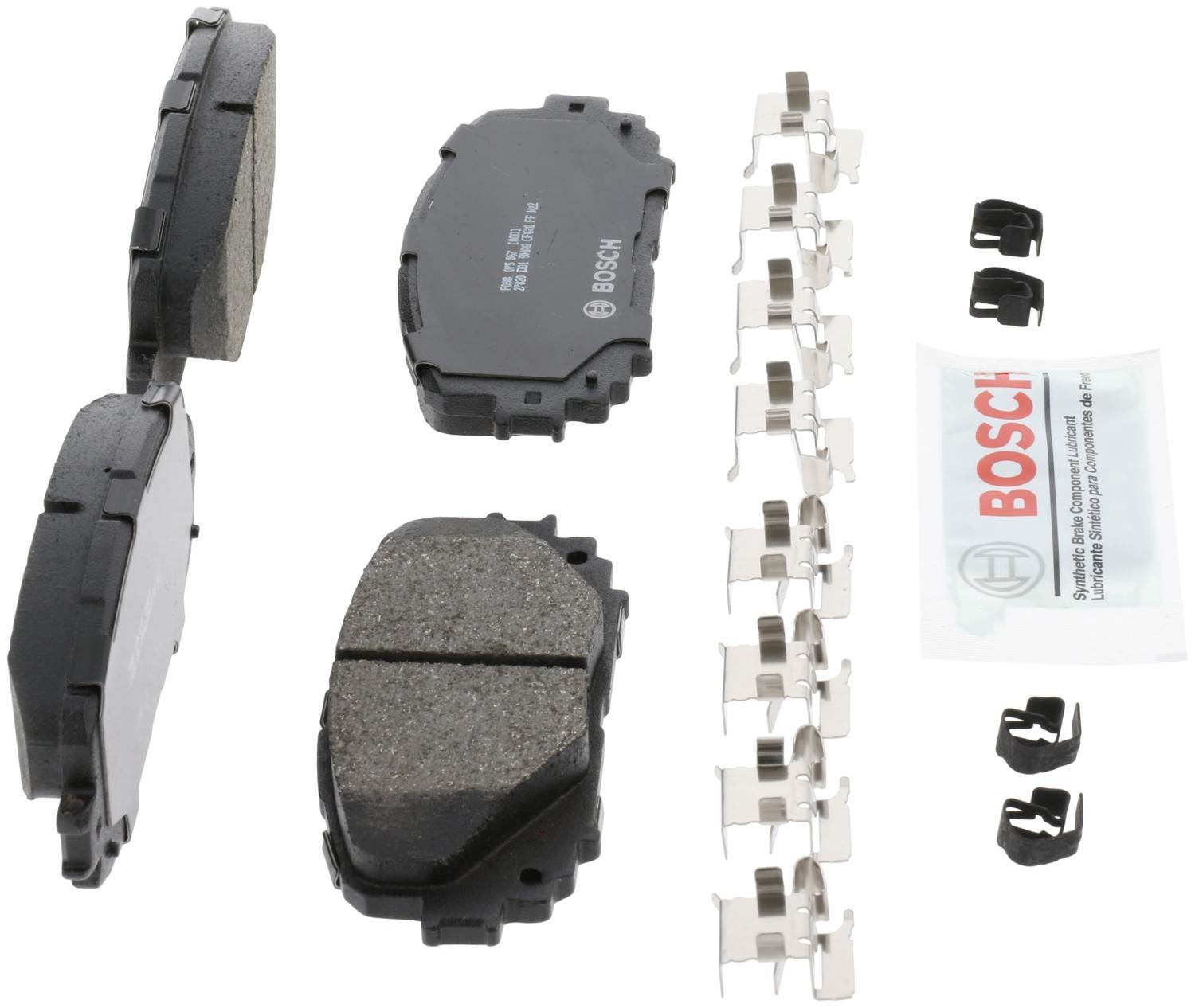 Right View of Front Disc Brake Pad Set BOSCH BC1628