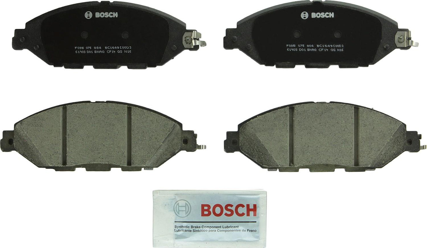 Top View of Front Disc Brake Pad Set BOSCH BC1649