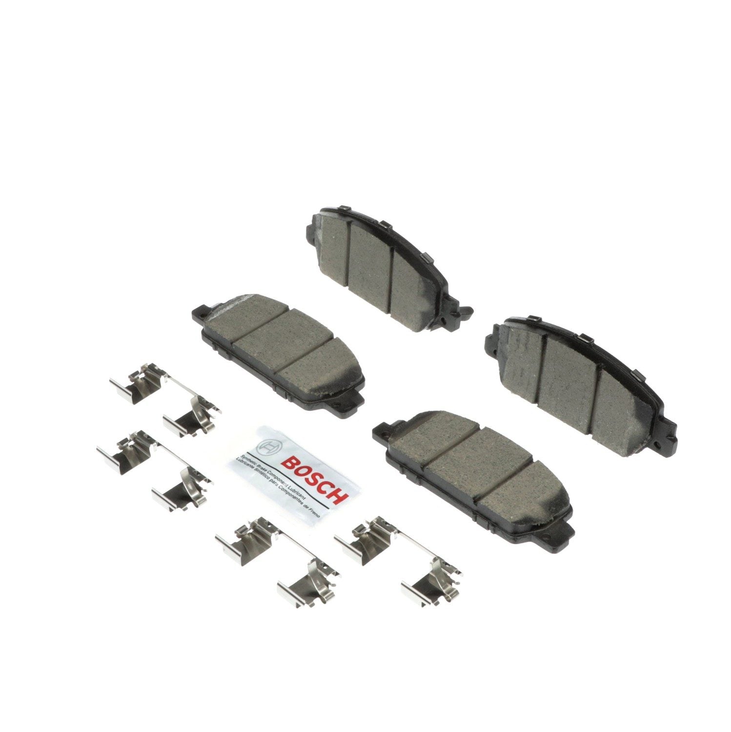 Back View of Front Disc Brake Pad Set BOSCH BC1654