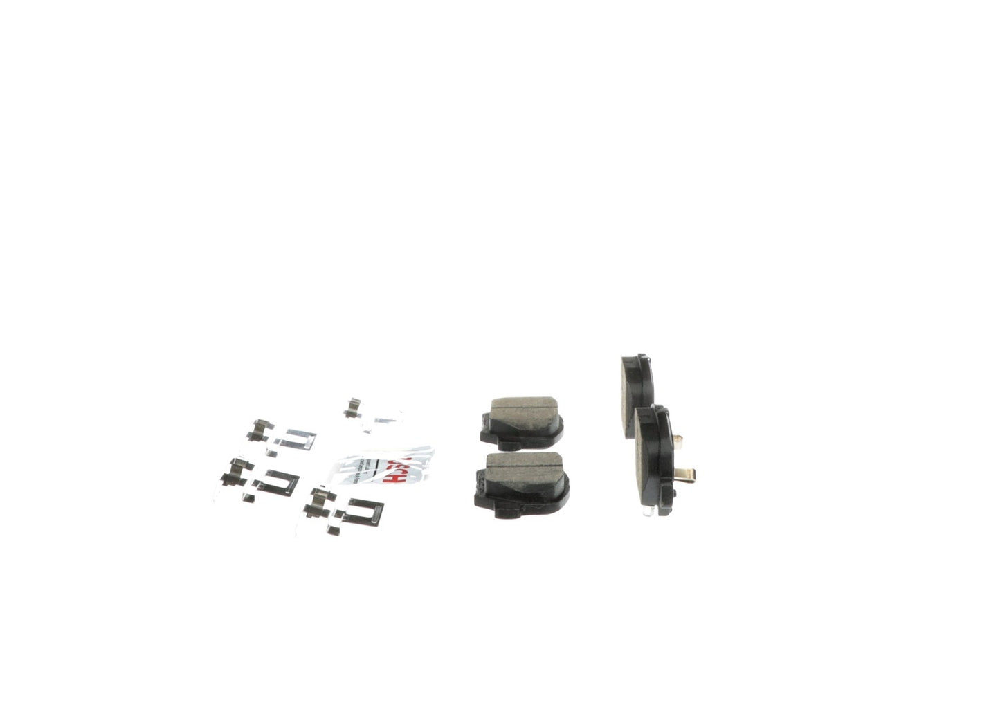 Angle View of Rear Disc Brake Pad Set BOSCH BC1679