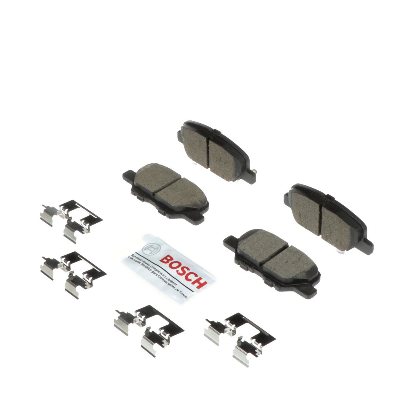 Back View of Rear Disc Brake Pad Set BOSCH BC1679