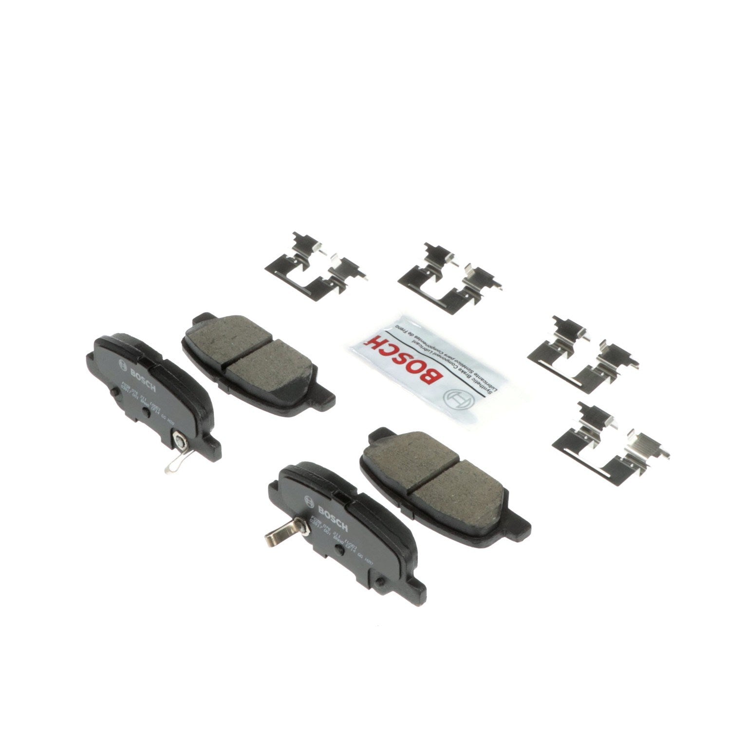 Left View of Rear Disc Brake Pad Set BOSCH BC1679