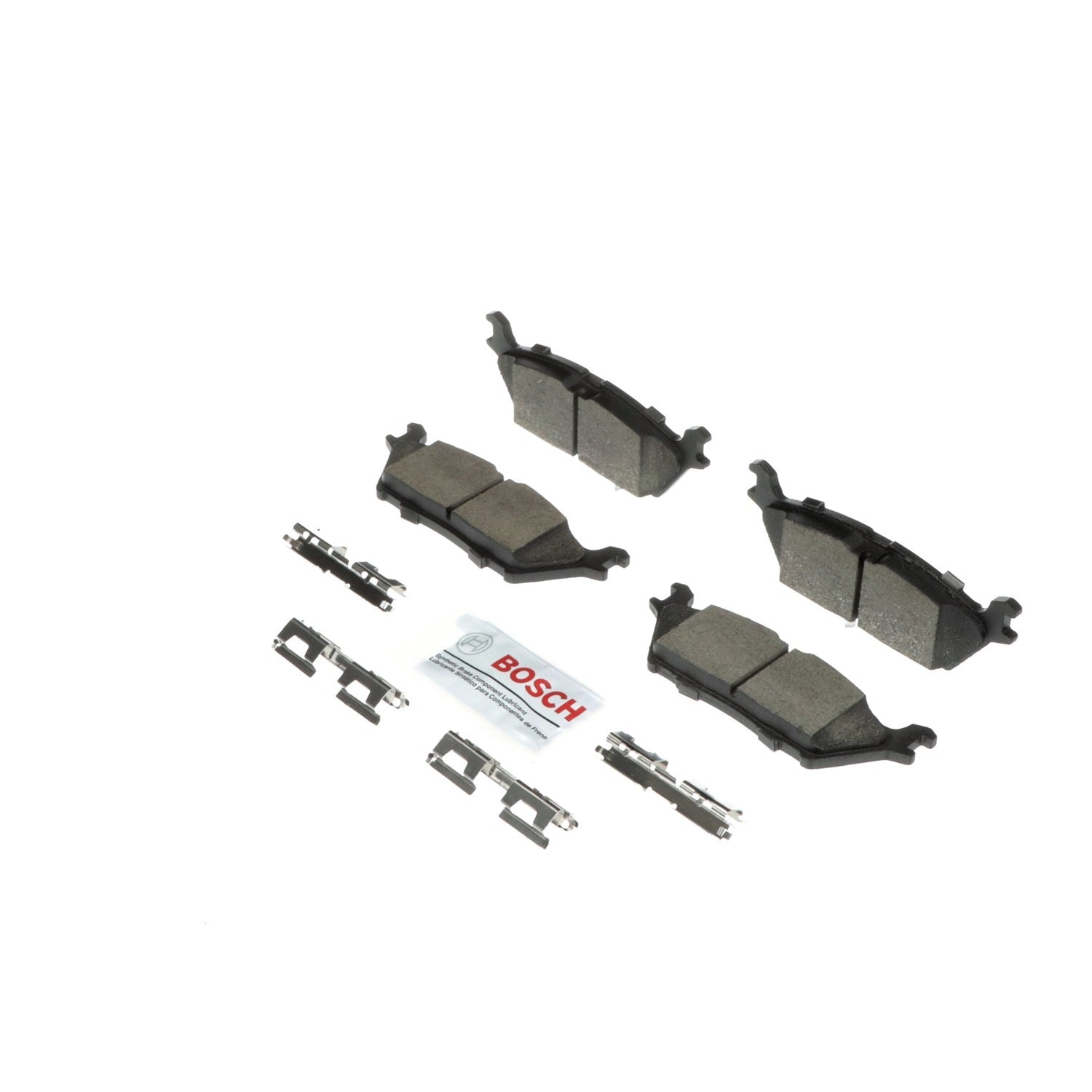 Back View of Rear Disc Brake Pad Set BOSCH BC1790