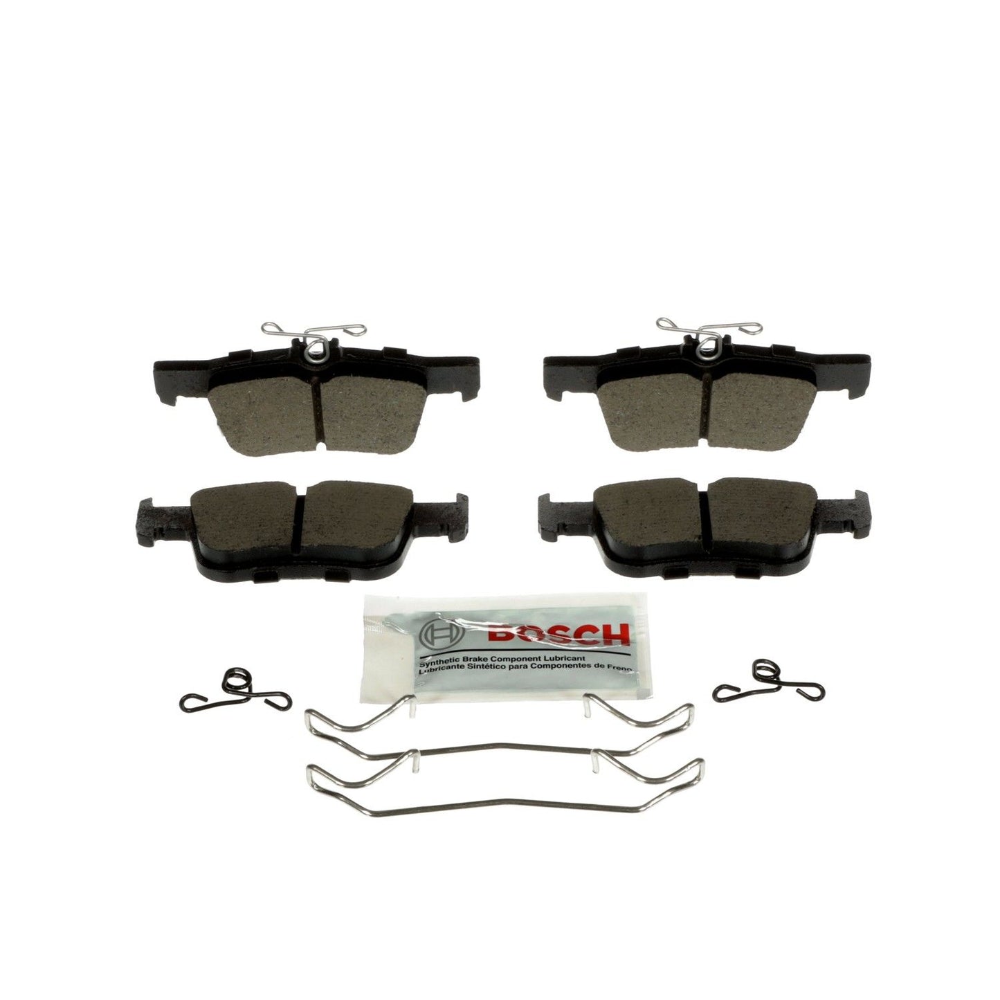 Front View of Rear Disc Brake Pad Set BOSCH BC2102