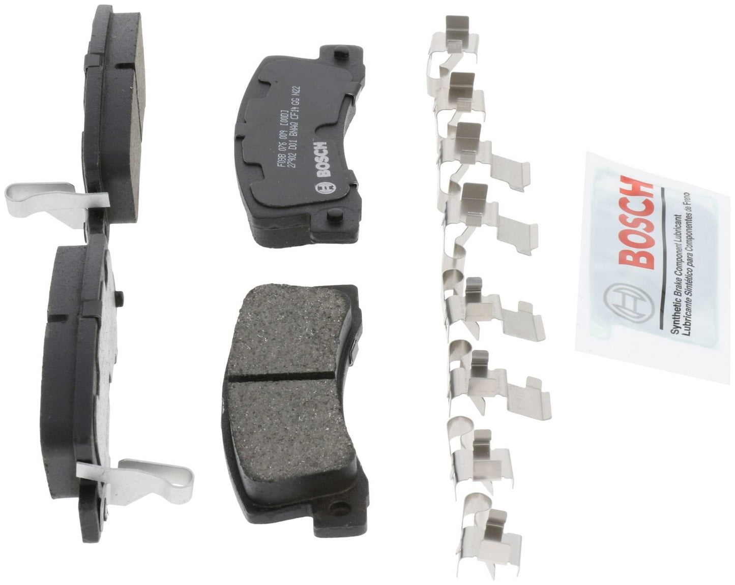 Right View of Rear Disc Brake Pad Set BOSCH BC325