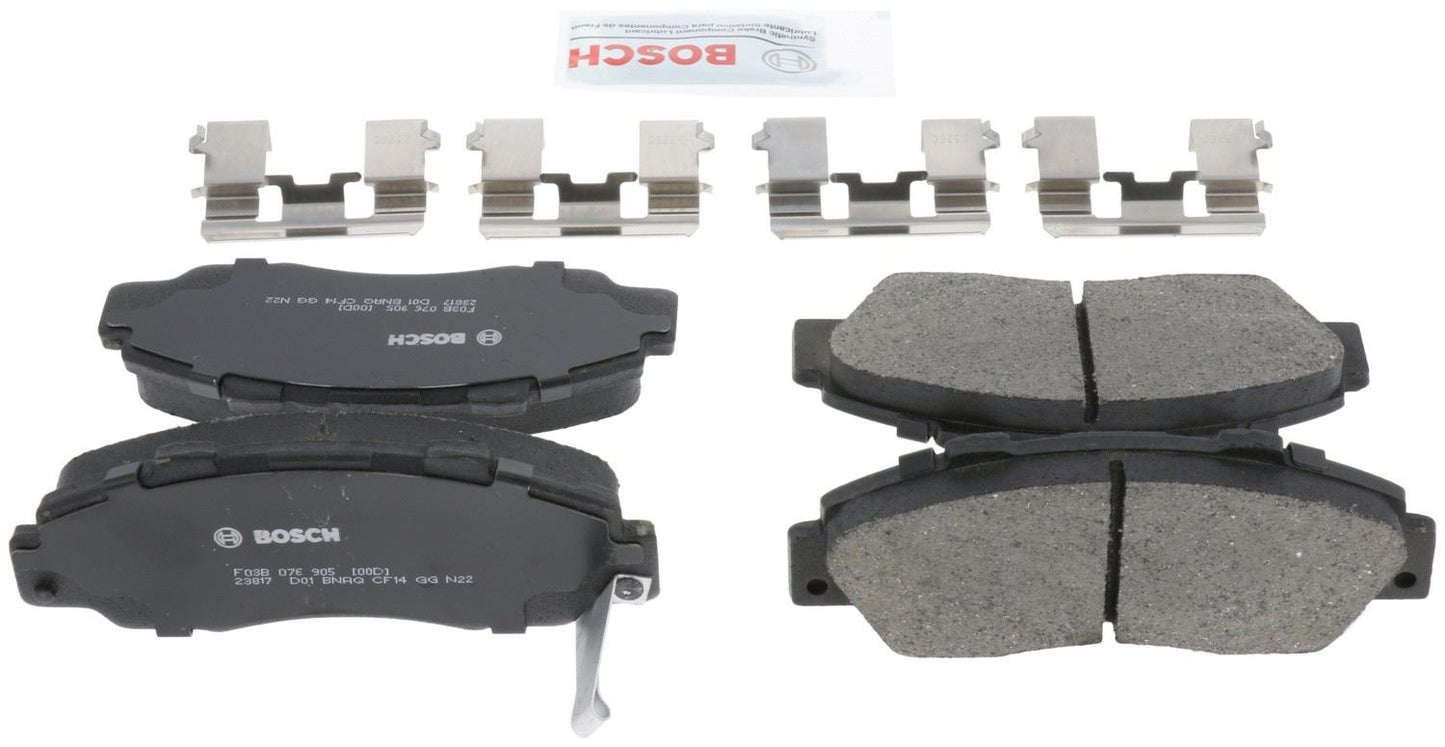 Back View of Front Disc Brake Pad Set BOSCH BC503