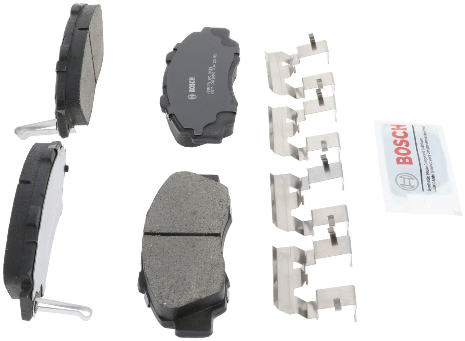 Right View of Front Disc Brake Pad Set BOSCH BC503