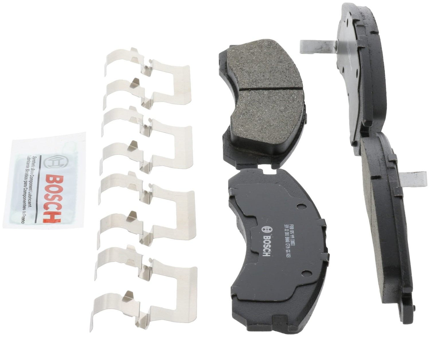 Left View of Front Disc Brake Pad Set BOSCH BC530