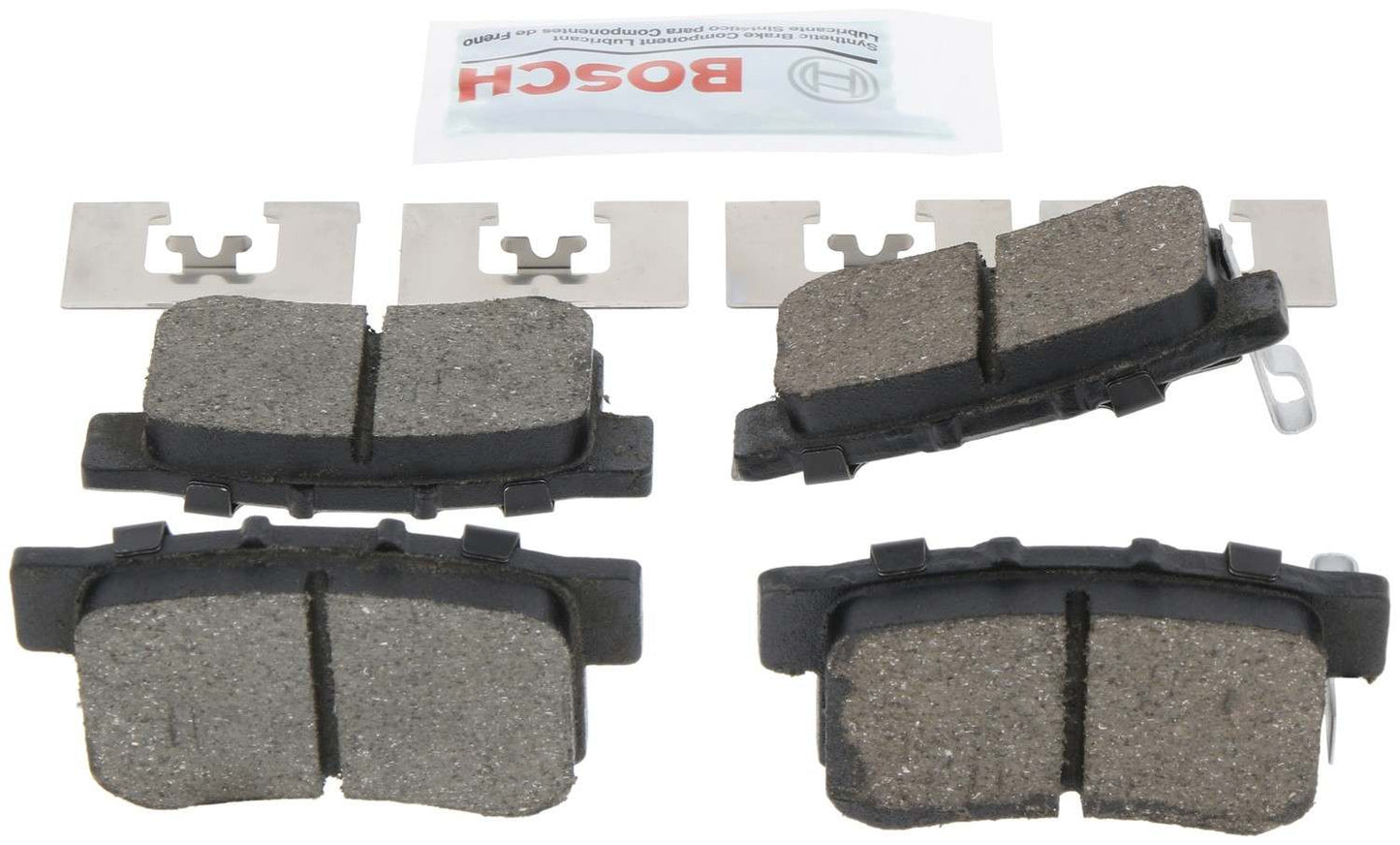 Back View of Rear Disc Brake Pad Set BOSCH BC536