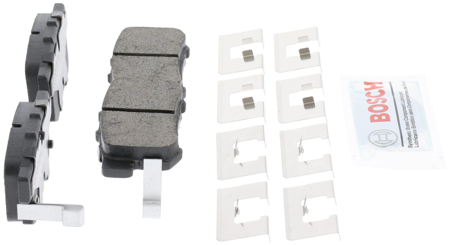 Right View of Rear Disc Brake Pad Set BOSCH BC537