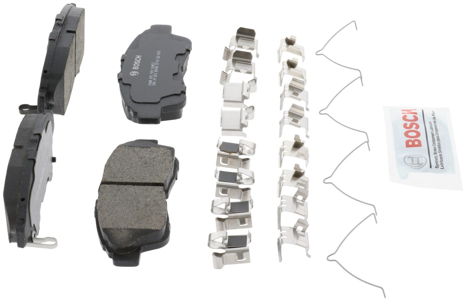 Right View of Front Disc Brake Pad Set BOSCH BC562