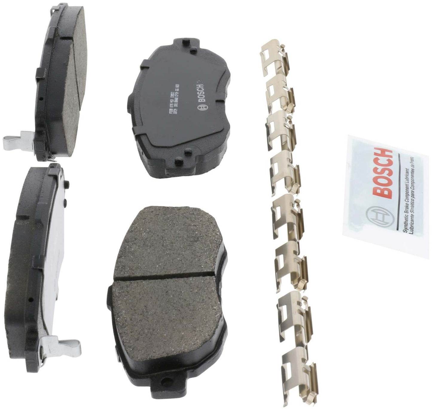 Right View of Front Disc Brake Pad Set BOSCH BC619