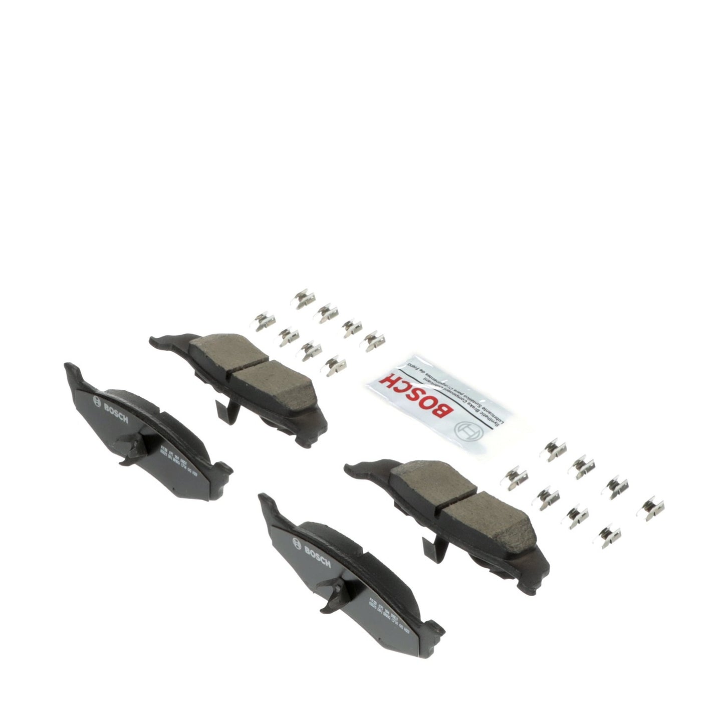 Left View of Rear Disc Brake Pad Set BOSCH BC658