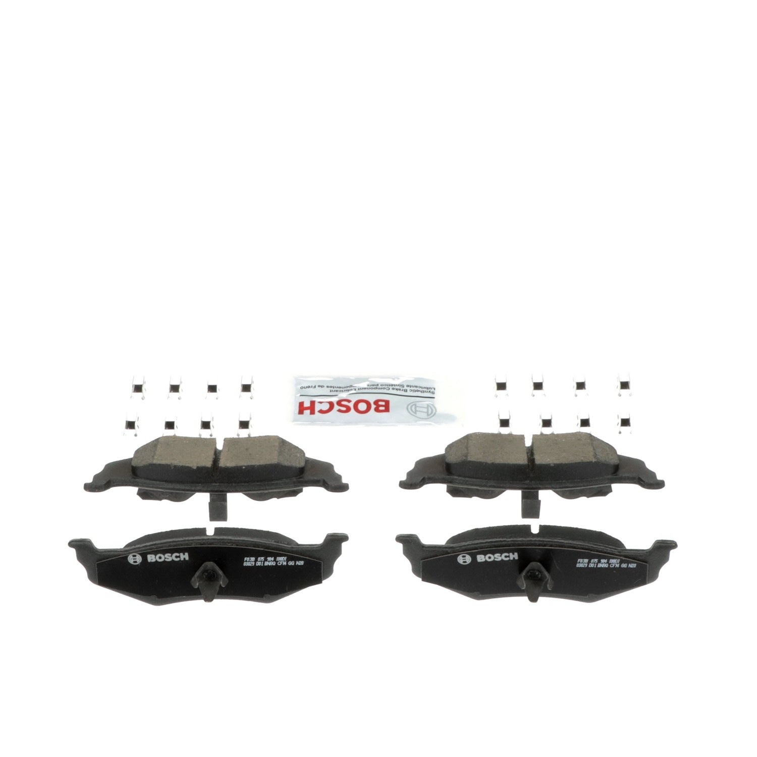 Right View of Rear Disc Brake Pad Set BOSCH BC658