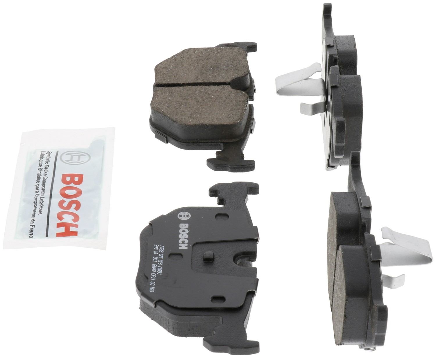 Left View of Rear Disc Brake Pad Set BOSCH BC683