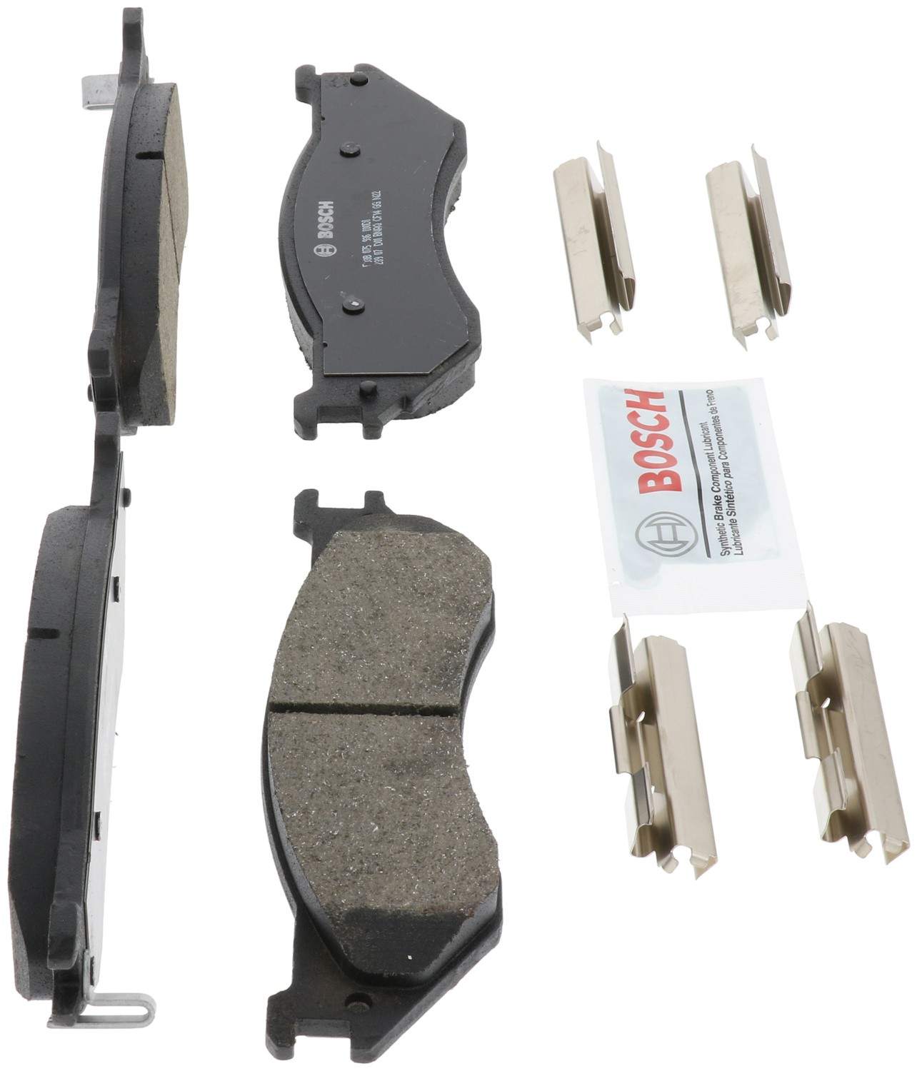 Right View of Front Disc Brake Pad Set BOSCH BC702